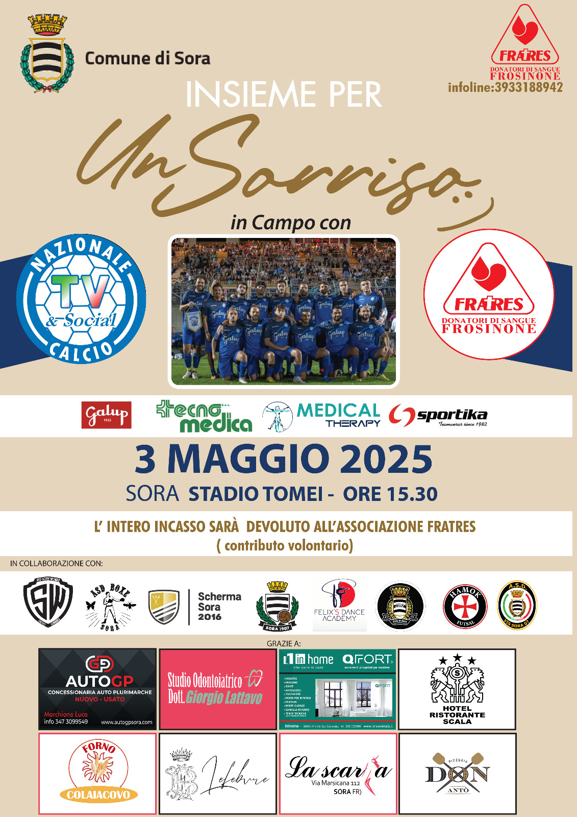 2/3/4  Maggio 2025